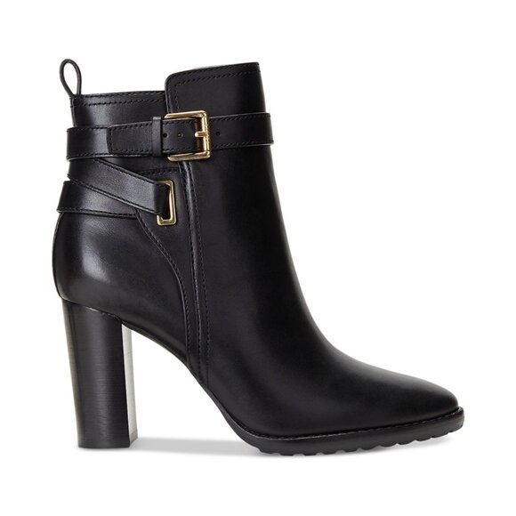 Lauren Ralph Lauren Women's Madisyn Buckled Dress Booties - Picture 4 of 4